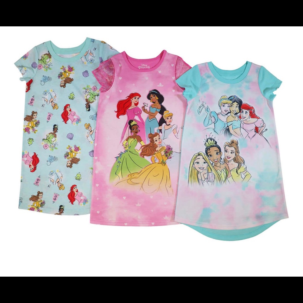 Disney princess nightgown pajamas